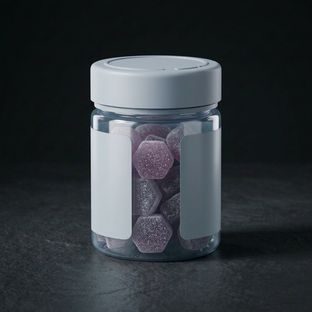 Frost jar, blank panels